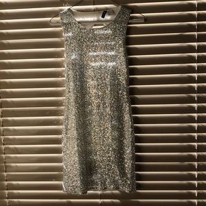 Sequin mini dress